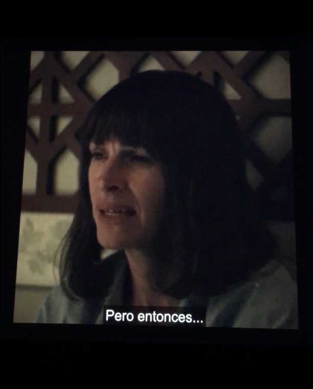 JuliaSopesens's tweet photo. Viendo #Homecoming he vivido un momento increíble de identificación con su protagonista, Heidi Bergman (Julia Roberts). Me he levantado y sigo pensando en ello, ¡vedla! https://t.co/h7ZHGWF4CN