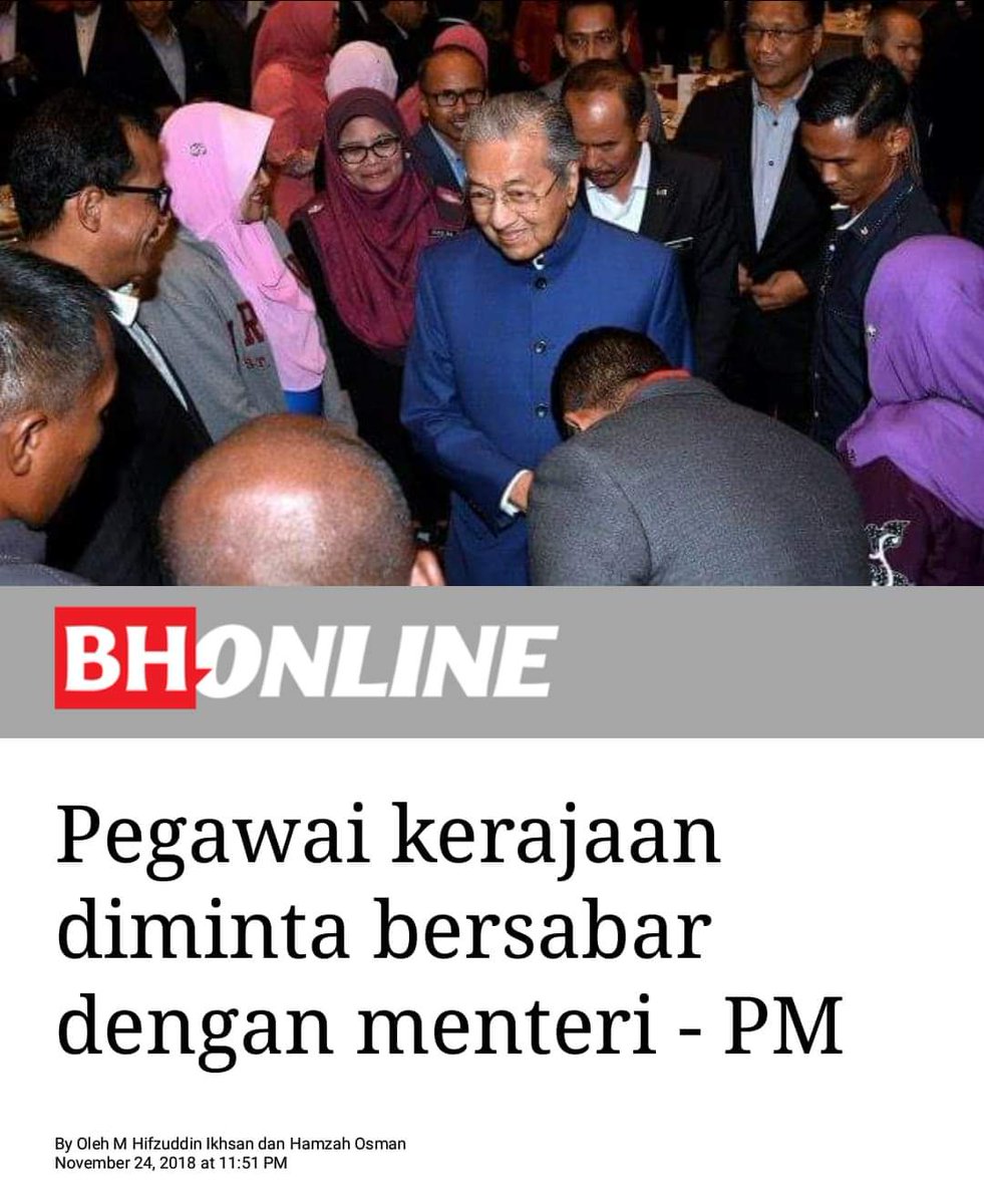 cprao74's tweet image. @chedetofficial mohon pegawai kerajaan bersabar dgn menteri² #uneducated #unexperience 
rombakan kabinet akan dilakukan dlm masa yg terdekat???

@tunfaisal @RameshRaoAKS @BetterNation3 @Noor_haizaA @NazzirHussain @KENJIHARASAN @fikhwanBait @myintifada @1rmf5 @Alamurni @BARAnBARAU