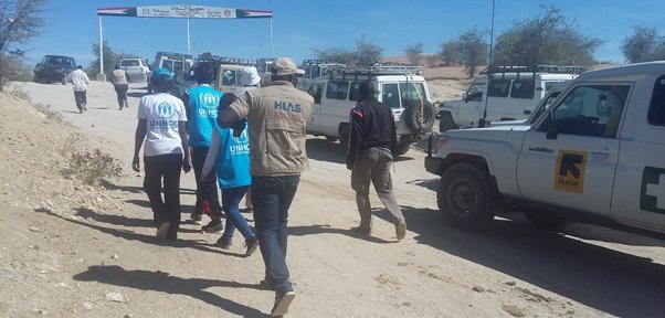 MbavCesar's tweet photo. Restart of repatriation operation by @UnhcrTchad after more than 4 months break due for the rainy season. 62 famiies from Iriba camps opted to return to their country of orgin SUDAN. @Refugees https://t.co/jGIIac6HRu
