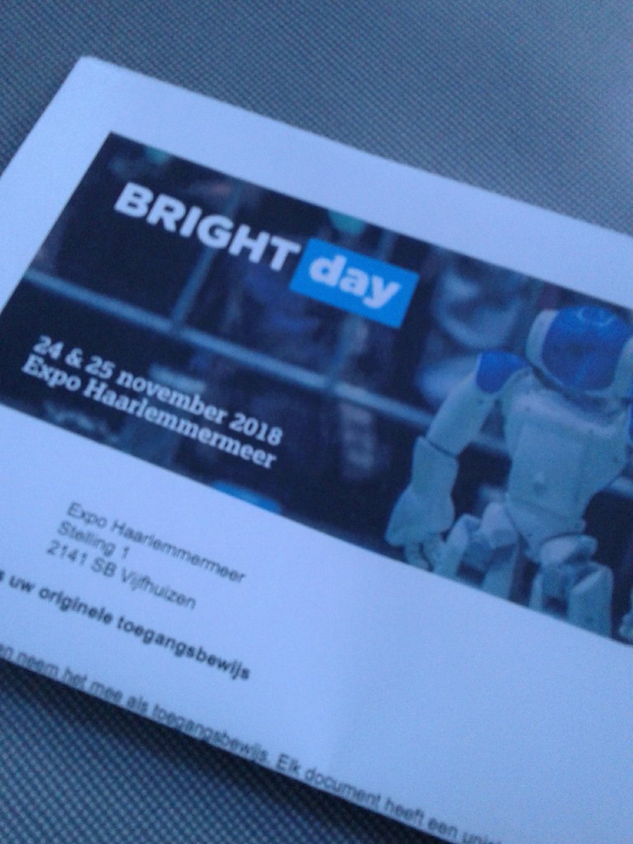 DutchEcommerce's tweet photo. Vandaag op uitnodiging  #rtlz  mooie afspraken en contacten.  En wat was het een gaaf event! https://t.co/Jk19IpL5y6