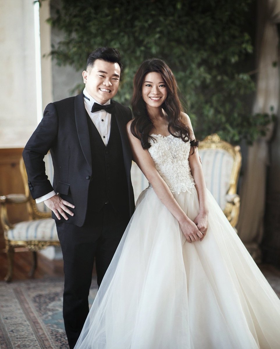 reubenkang's tweet photo. Oh hello Mrs Kang!

In my bespoke tux thanks to @PAGE_tailor

@StudioWonkyu #StudioWonkyuMY #NotRetouched #NotEdited #KeepKangAndKellyOn https://t.co/z5qYo1V2q5