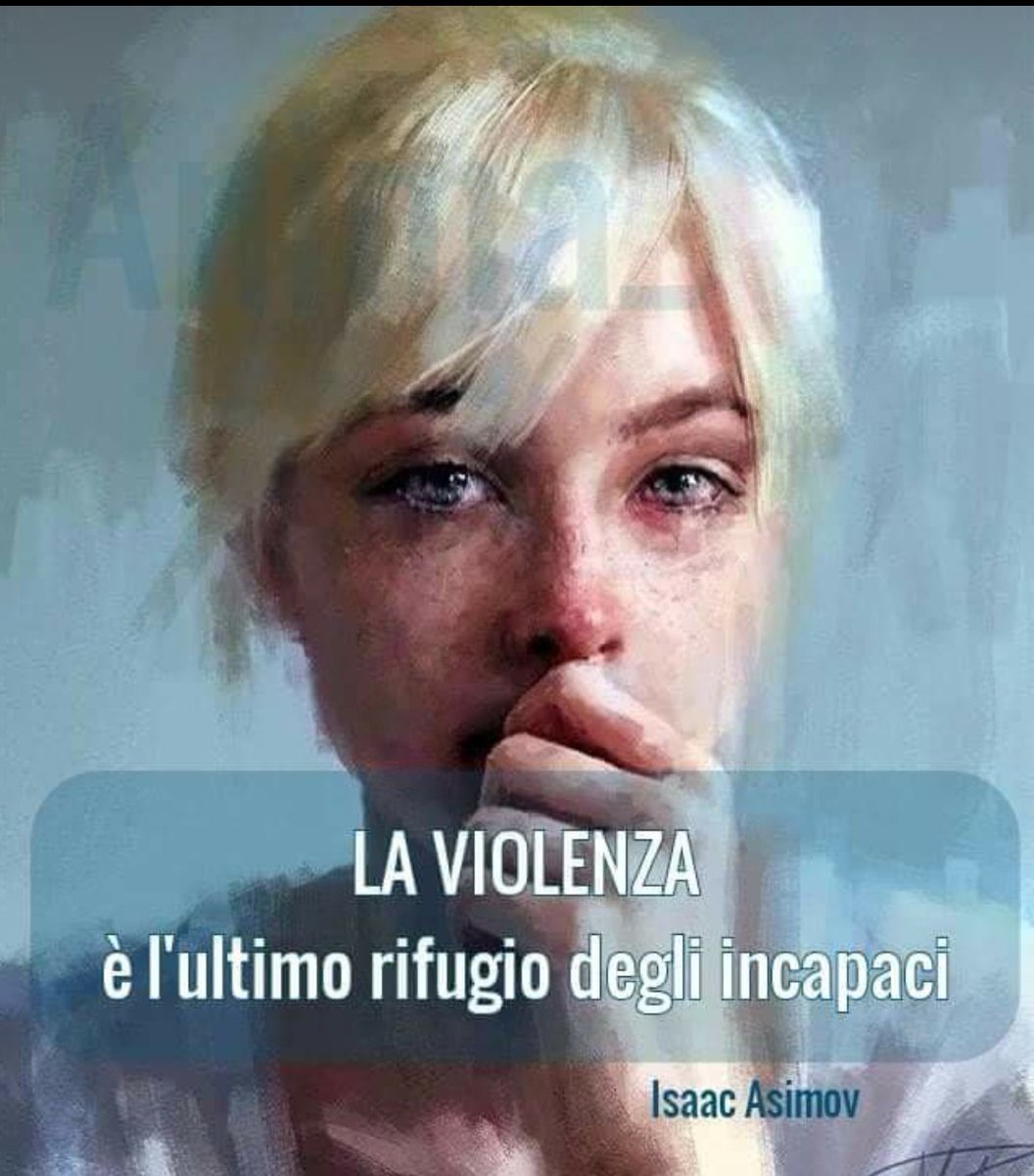 A proposito di grandi scrittori.....

#Asimov #25novembre #noallaviolenzasulledonne #violenza #violenzadonne #donne #donnedifuturo #socialmedia