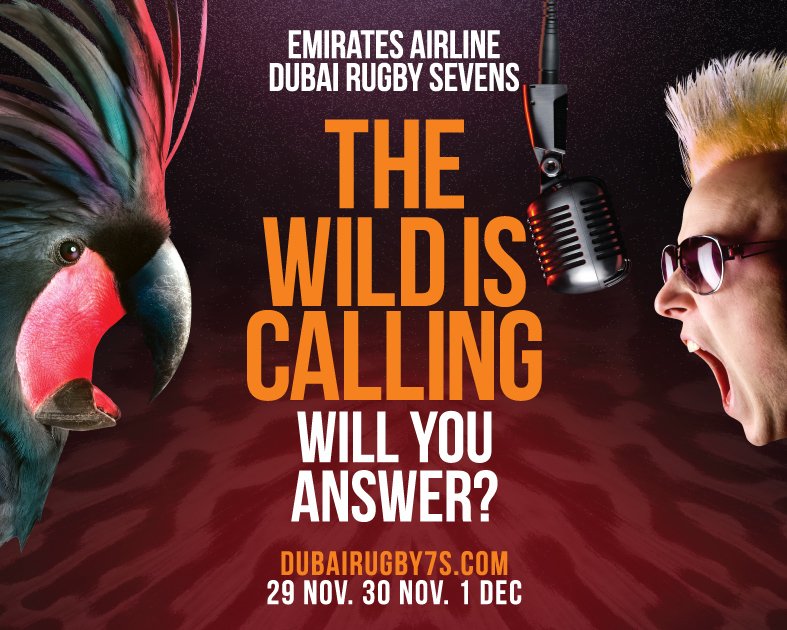 MMI_Dubai's tweet photo. The wild is calling, will you answer? Time is ticking to get your @dubai7s tickets - the Rugby event of the year starts on Thursday!
Remember, purchase your tickets from #MMIDubai and get an INSTANT CASH BACK VOUCHER to spend in-store!
#ThanksMMI #MyDubai #Rugby7s #DubaiRugby7s https://t.co/PX2271lSnd