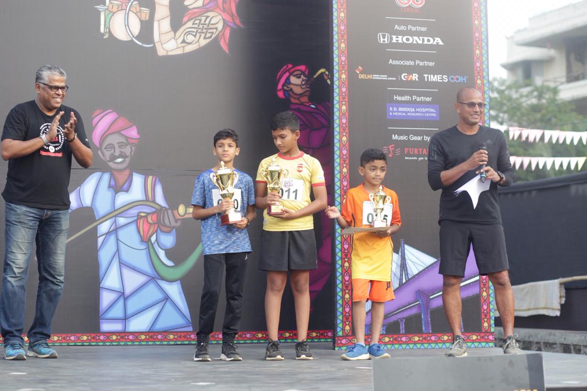 CelebrateBandra's tweet photo. Prize Distribution for the Kids Race today. Congratulations to all the participants.

@fh_experience

#TimesCelebrateBandra #AFeelingCalledBandra #ComeLiveIt #peopleofbandra #festival #celebrate #bandra #biggerbolderbetter https://t.co/2HdC9YOJbT