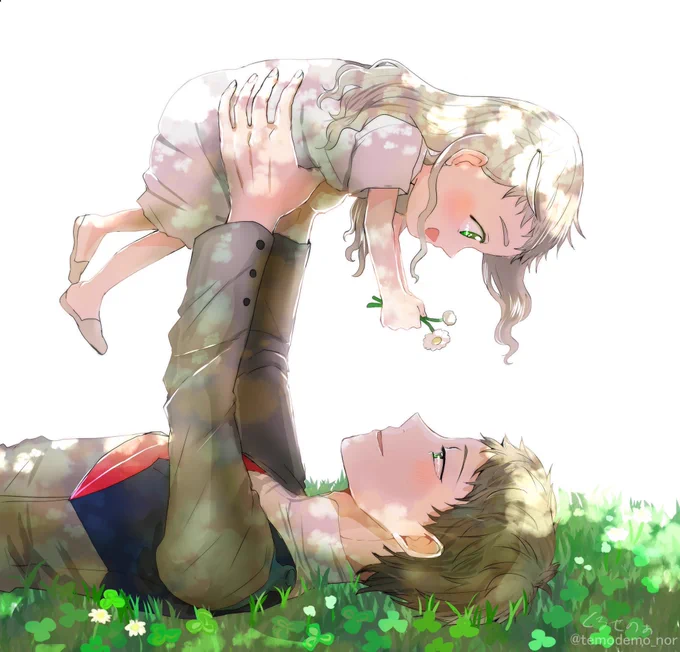 気に入ってるミツココのイラストを4点に絞るならこの辺かなぁ〜  とってもファミリー  #ダリフラ #ミツココ