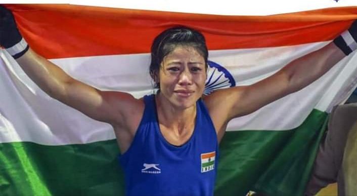 WBPolice's tweet photo. West Bengal Police Congratulates Indian woman Boxers #MerryCom @MangteC
6th time champion in world Boxing championship. https://t.co/uItyubZeJ0
