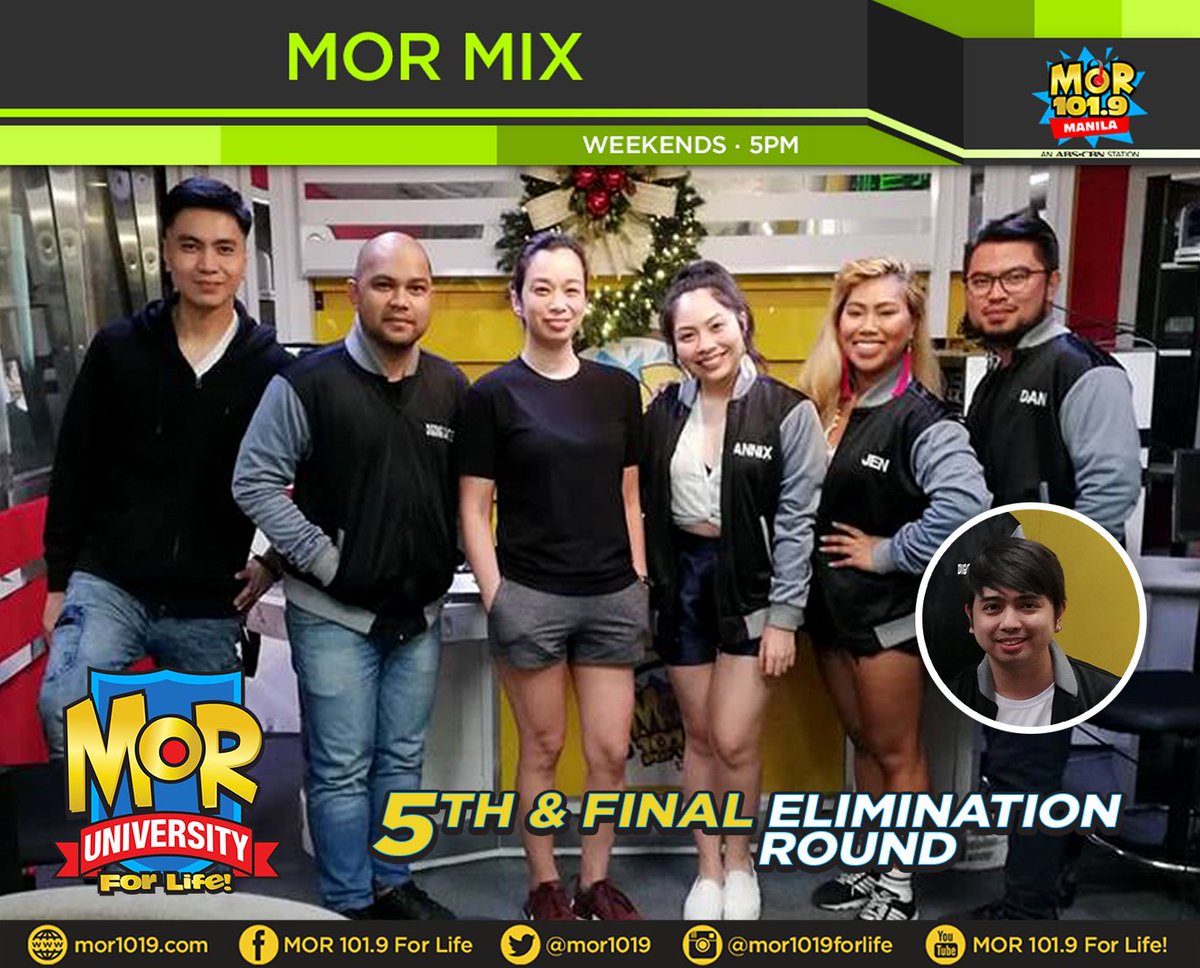 MORentPH's tweet photo. Ito na yun kaMORkada. Ang huling elimination round sa #MORUniversity kung saan malalaman na natin kung sino ang TOP 3 na student jocks or SJs. Sino kay SJ Annix, SJ Dan, SJ Giru at SJ Jen and hindi na magpapatuloy? Watch live via https://t.co/P9Y86MTmsJ & https://t.co/h77N1KVcjr https://t.co/uepeofGxAT