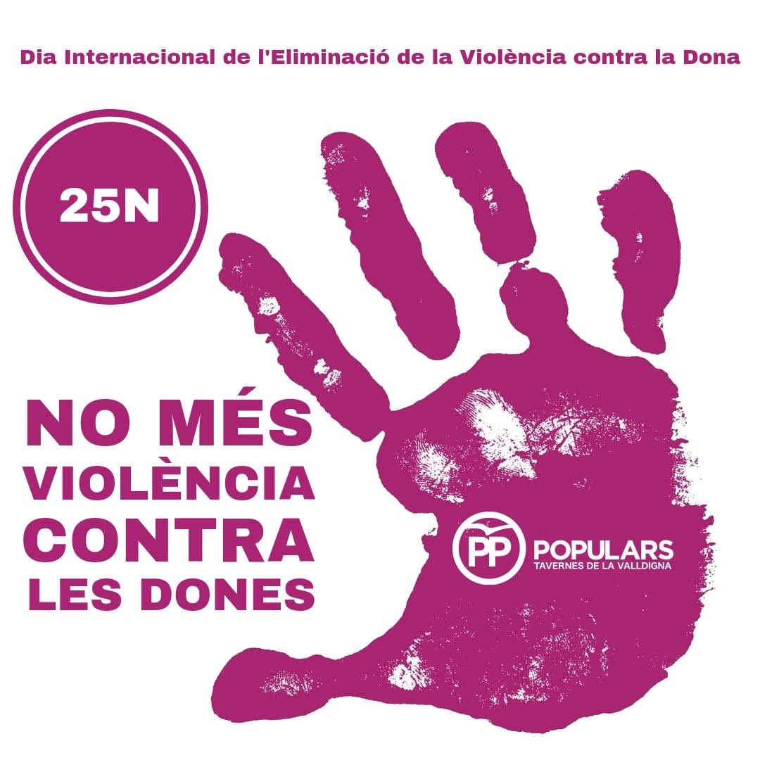 NNGGTAVERNES's tweet photo. #25N Dia Internacional de l'Eliminació de la Violència contra la Dona

Combatre esta violència és cosa de tots #Unitat #NiUnaMenys #NiUnaMés https://t.co/E2HfANijTc