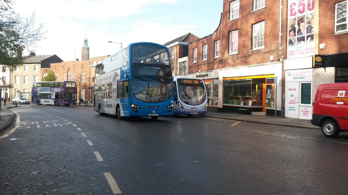 JamesPretty11's tweet image. Buses in Norwich