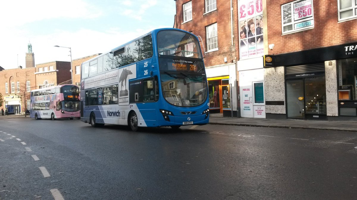JamesPretty11's tweet image. Buses in Norwich