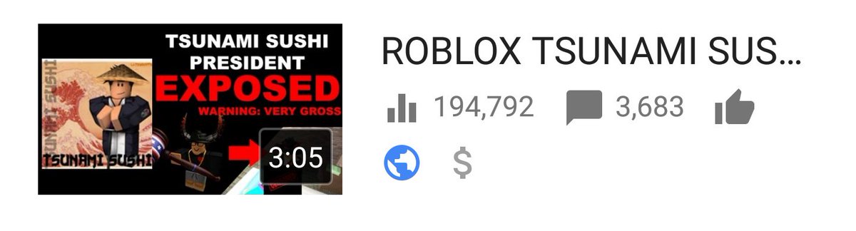 Lord Cowcow On Twitter Most Of My Expose Vids Arent Even - roblox tsunami sushi president exposed youtube