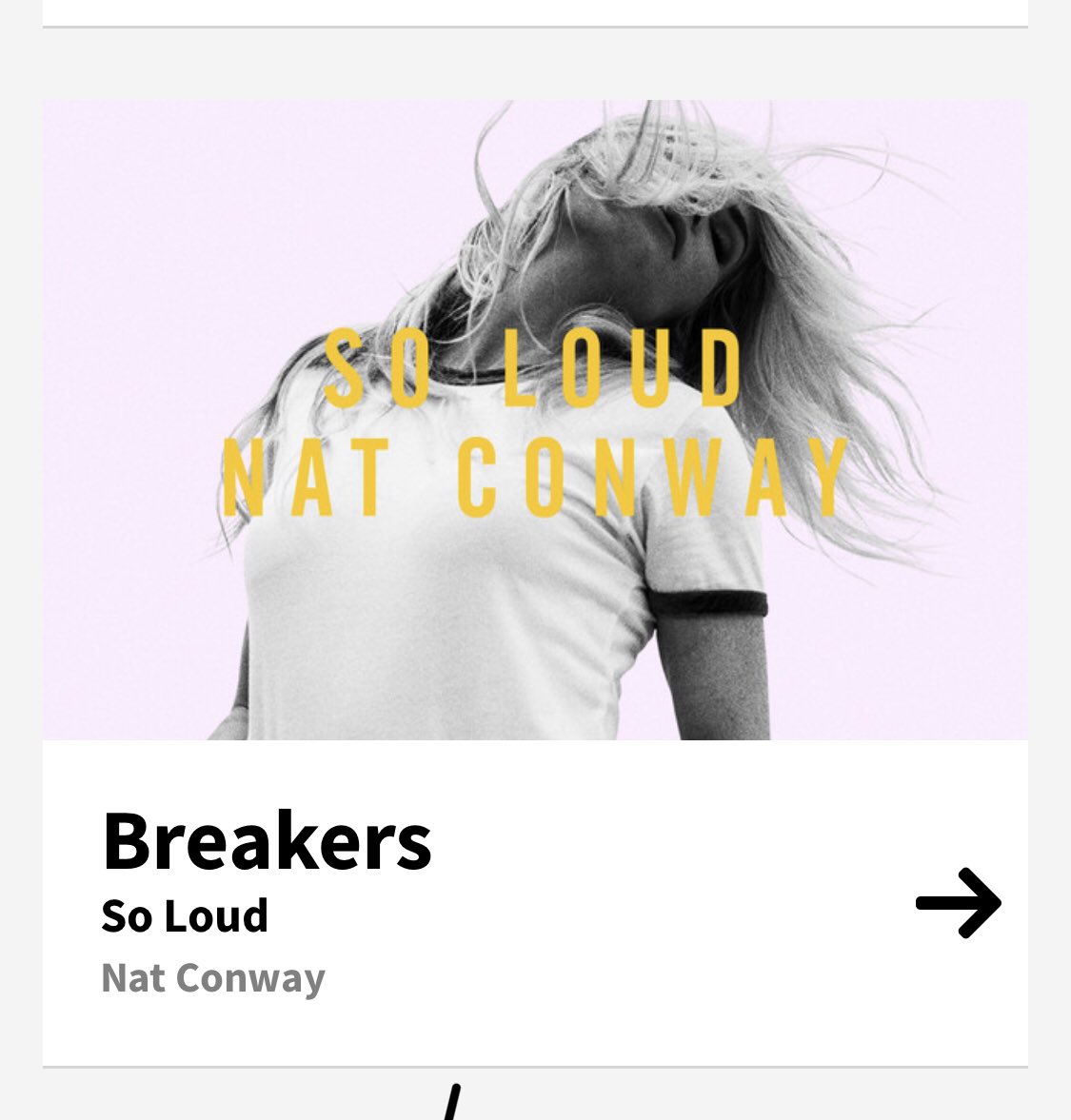 Wow thank you to the <a href="/themusicnetwork/">The Music Network</a> for labeling So Loud as “Breakthrough Song” of the week!