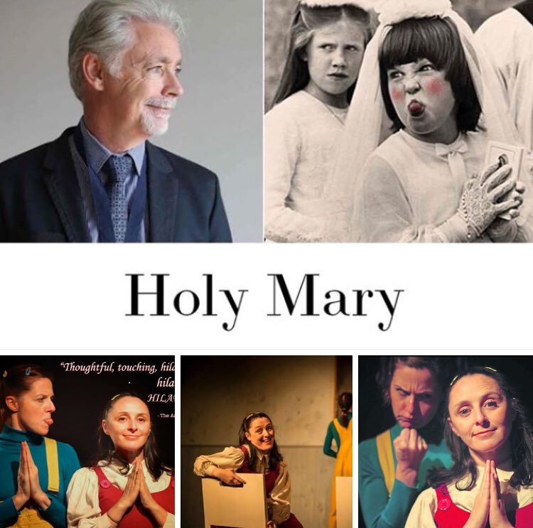 A great first week for @HolyMary by @EoinColfer at @Viking_Theatre with @marmurray and @jacintasheerin1 thanks @BredaCashe ..runs until Dec 8 and booking fast!