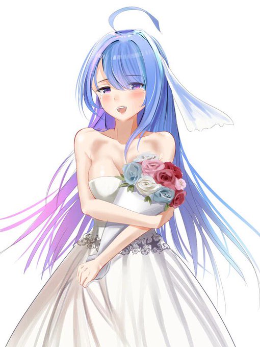 ヘレナちゃんに一年越しのウェディングドレスをプレゼント
#アズールレーン 