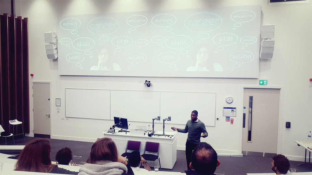QMUL_Enterprise's tweet photo. Our #VentureHack final pitches have kicked off. The 'Career Compass' team met for the first time on Friday - now they're building a platform that helps students navigate careers using #AI! @UoLondon @qmcareers @CareersGroup #startups #careers #tech #Jobs https://t.co/olUhR8rw3s