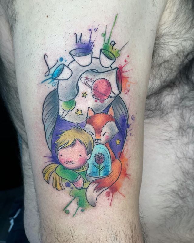 customizarte's tweet photo. "Me pregunto si las estrellas se iluminan con el fin de que algún día, cada uno pueda encontrar la suya." 🌟✨
Feliz domingo guapaz@s!!! #osquierooo #tattoo #ink #inked #petitprince https://t.co/vwkVwYizKr
