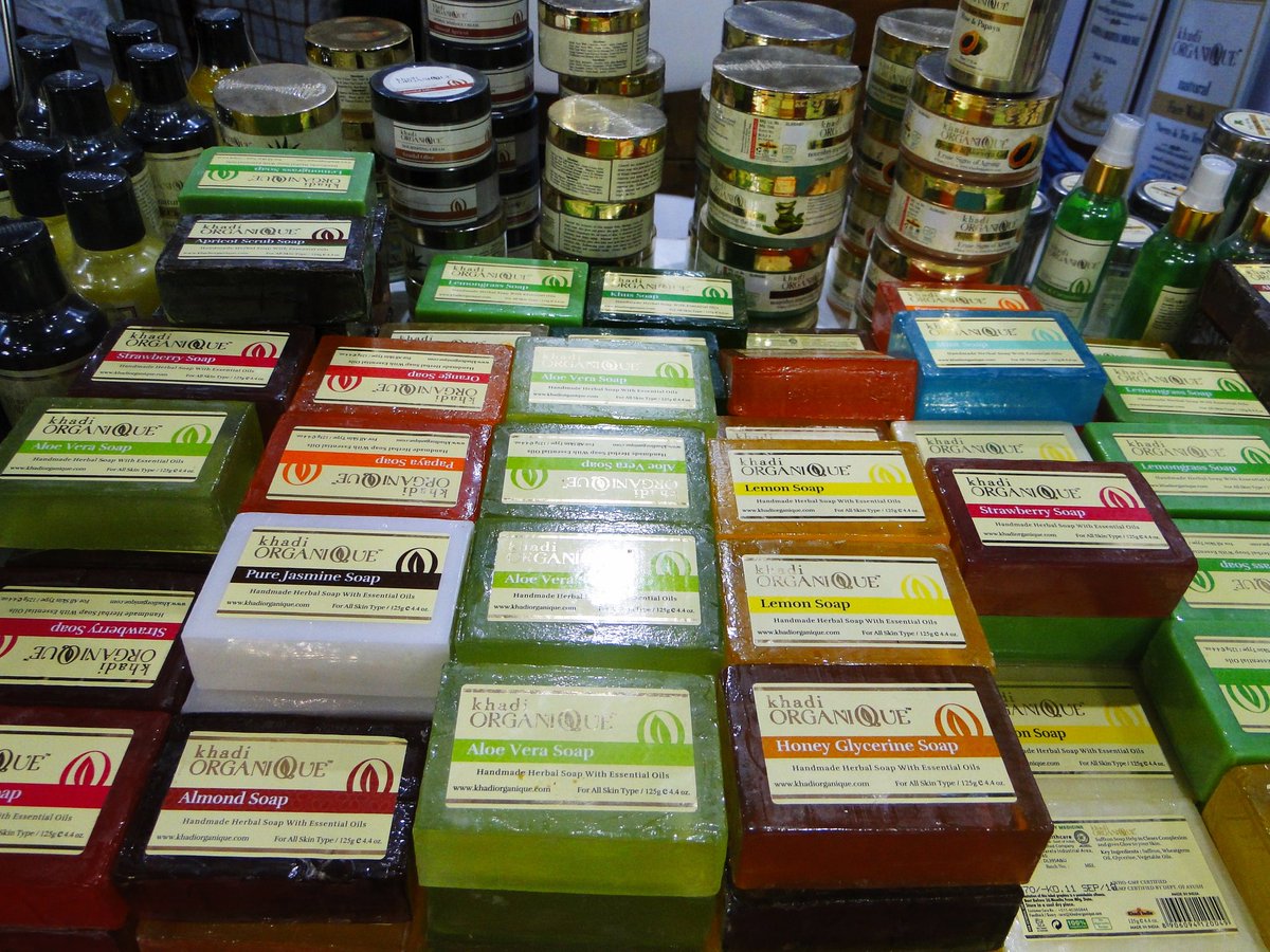 kvicindia's tweet photo. Natural & premium cosmetics & toiletries at the #KhadiIndia pavilion at #IITF2018 Pragati Maidan, New Delhi. Experience organic! #GoSwadeshi #BuyKhadi #LoveKhadi https://t.co/Kh3X8FGPuQ