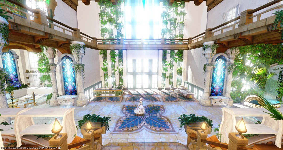 みうぶらう ぐんぐにる 家具倉庫のアウラさん この子でハウジングしていたせいか ゴブlの新しい内装は 本体よりこの子に似合う気がする 難しいことは何もしていない ハウジングをしている人ならだれでもできる簡単なハウジングですが 木陰で遊ぶよう