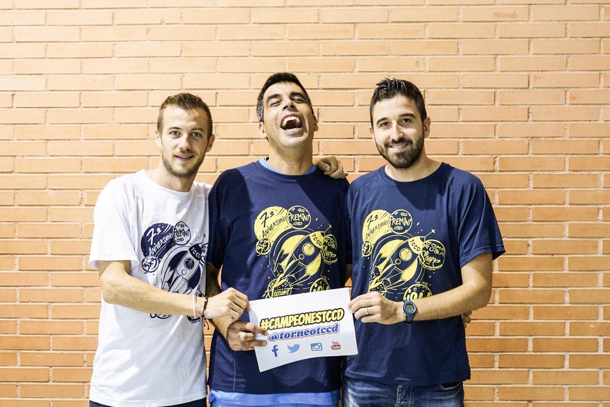 TorneoTCCD's tweet photo. CAMPEONES TCCD 2019🏀 10, 11 y 12 de Mayo llega a Coma-Ruga el primer torneo #campeonesTCCD
Gracias @fundacionestudiantes @clubestudiantes 
📷: @carolbrut
#campeones #baloncesto #tccd #tourtccd #tccd2018 #tccd2019 #inclusion #solidaridad #discapacidadintelectual #deporte https://t.co/ckdy68zgEo