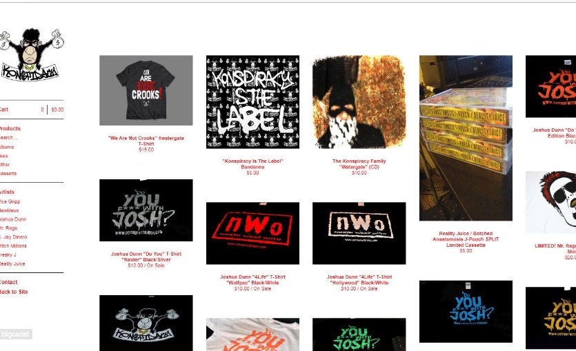 Keep your eyes peeled for some upoming sales at the good ole' family storefront.  
KonspiracyIsTheLabel.com