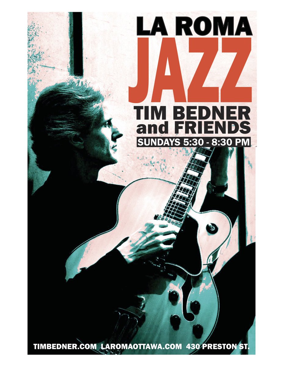 TimBedner's tweet image. #sundaynight #livemusic #TONIGHT @La_Roma_Ottawa #Jazz night @Preston_BIA #supportlocal @bytownsound @ottisntboring @LiveMusicOttawa @apt613 @livemusiclov613 @O @HappeningOttawa @ottawabeat #supportlocalmusic w/ Mike Tremblay on sax