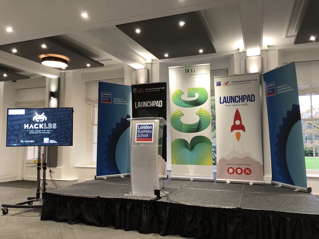 matthewsinclair's tweet image. About to judge #HackLBS final. Good luck teams!