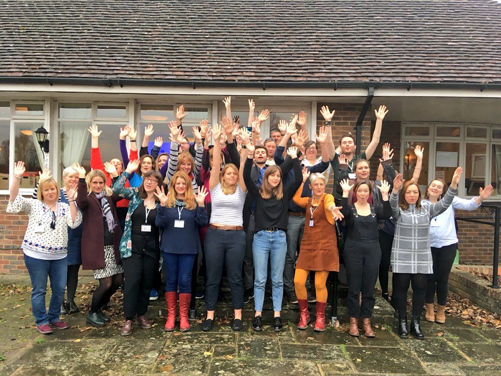cssf_uk's tweet photo. Our Fundraising Officer, Caspar, took part in @mcNAFS National Arts Fundraising Schools last week! What a week of fundraising, learning, and wonderful people! @MgmtCentre @danaksegal @jbellinghammc @bernardrossmc #IAmNotTheTargetMarket #fundraising #thatsfundraising https://t.co/PEU2OMuG7X