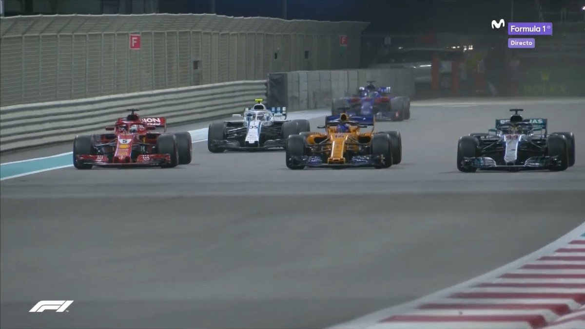 ASuttonRacing's tweet photo. I have to say...

That was a pleasure to watch both Lewis and Seb bring Alonso round to the grid and give him the send off he deserved!

That’s what it’s about...!! ✌🏼❤️

#Respect #F1 https://t.co/FLhMfhDpzH