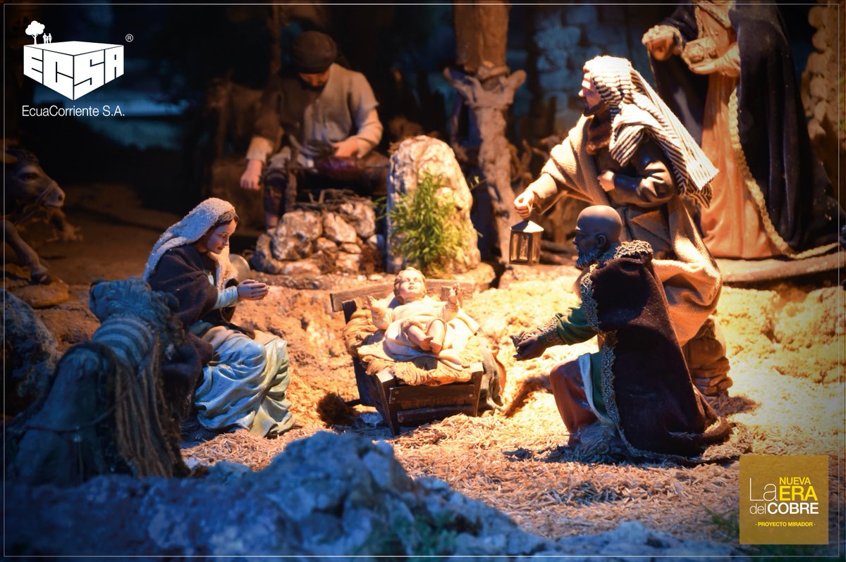 EcuaCorrienteSA's tweet photo. #ECSA impulsa la cultura y el turismo en la región sur del país mediante el apoyo económico para la implementación de un pesebre gigante en la catedral de #Cuenca, acogiendo el pedido de la Arquidiócesis. 

#ProyectoMirador #MineríaResponsable 1/2 https://t.co/axWe3S2CQe