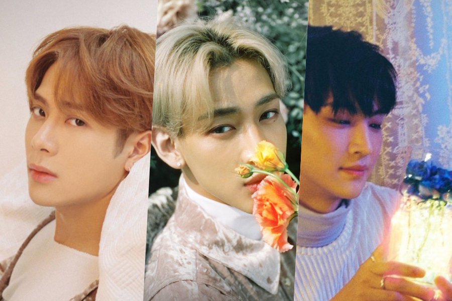 soompi's tweet photo. #GOT7's Jackson, BamBam, And JB Glow In Gorgeous New Teasers For "Miracle" https://t.co/MzJ0NTg4Iu https://t.co/uU5THGZAiE