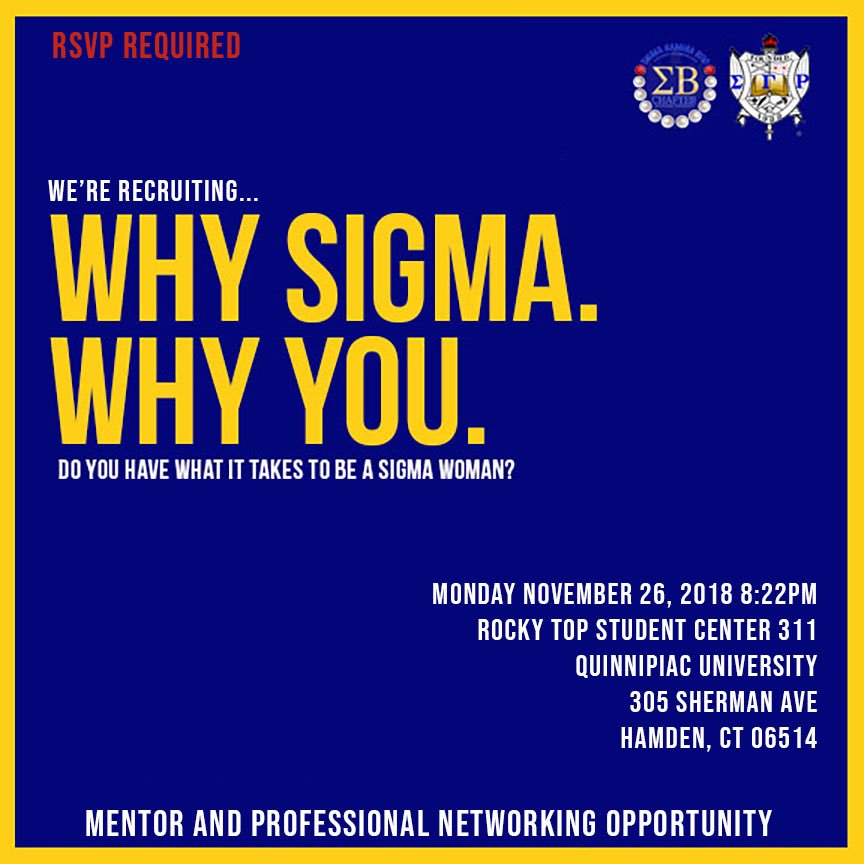 SigmaBeta_SGRHO's tweet photo. TOMORROW, join us for our event, Why Sigma. Why You., a mentor and networking opportunity! RSVP link in bio! https://t.co/WOSRa1aJuT
