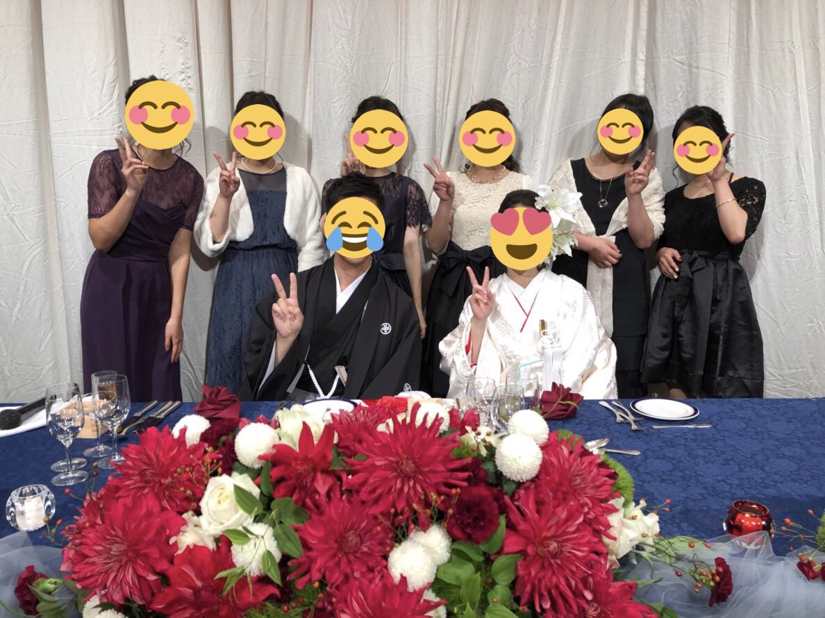 JapanKorea_half's tweet photo. 結婚式滅茶苦茶楽しかった！
大��な人達に祝ってもらえることがホンマに嬉しかった
事情で来れなかった子も沢山いたけど、連絡くれたり…
一時期ナイーブな時もあったけど、結婚式して良かった
#24November2018
#happywedding https://t.co/2NXEqXt89P