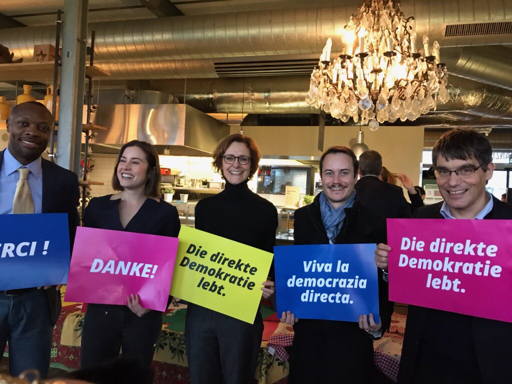 Dieses Resultat ist der Erfolg einer der breitesten Allianzen, die die #Schweiz je gesehen hat. Wir danken allen, die daran beteiligt waren! #sbinein #SBI <a href="/operationlibero/">Operation Libero</a> @SchutzfaktorM <a href="/deraufruf/">Dringender Aufruf</a> <a href="/FDP_Liberalen/">FDP Schweiz</a> @CVP_PDC <a href="/spschweiz/">SP Schweiz</a> <a href="/BDPSchweiz/">BDP Schweiz</a> <a href="/grunliberale/">Grünliberale Schweiz</a> <a href="/GrueneCH/">GRÜNE Schweiz</a> <a href="/evppev/">EVP Schweiz</a>