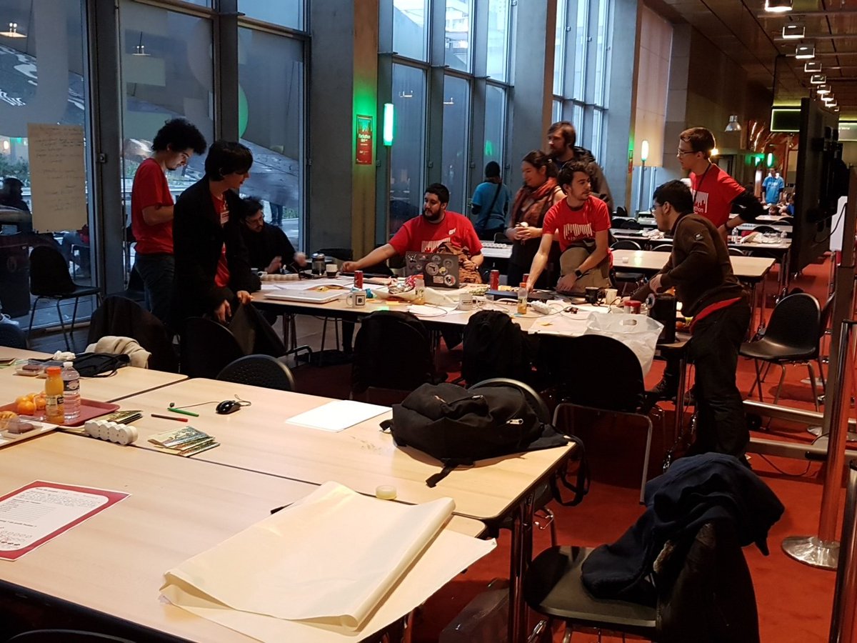 mattbeauv's tweet photo. La volonté commune de toutes les équipes #HackathonBnF : rendre la culture la plus accessible possible à toutes et tous. Savoir recommander sans enfermer les usagers dans leurs pratiques culturelles. Mutualiser intelligemment les données et les bases de connaissances ouvertes. https://t.co/Yh1VcHedd4