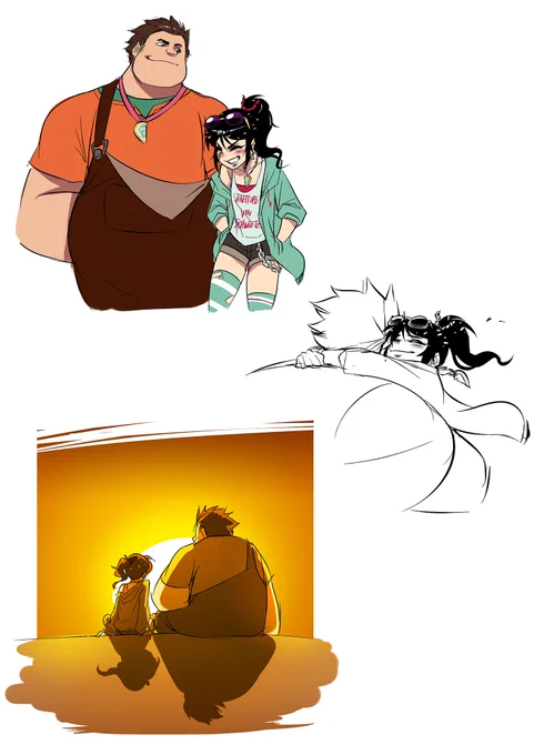 DEJA VU #wreckitralph #シュガーラッシュ #wreckitralph2 