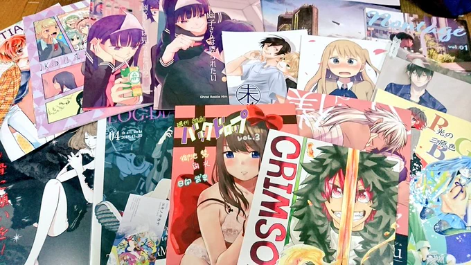コミティア126(11/25)
ありがとうございました!!

コミティア127(来年2/17)
企画進行中なのでお楽しみに!!

アマチュアの限界を感じつつも、
楽しく漫画を描けていることに感謝です? 