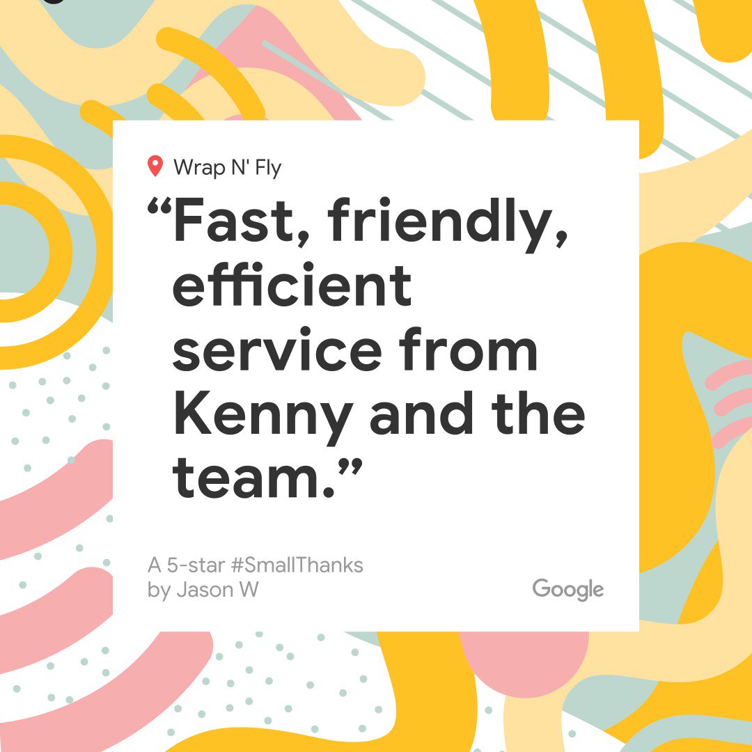 wrapnfly's tweet photo. #thebestincustomerservice https://t.co/OyKA2859Wh