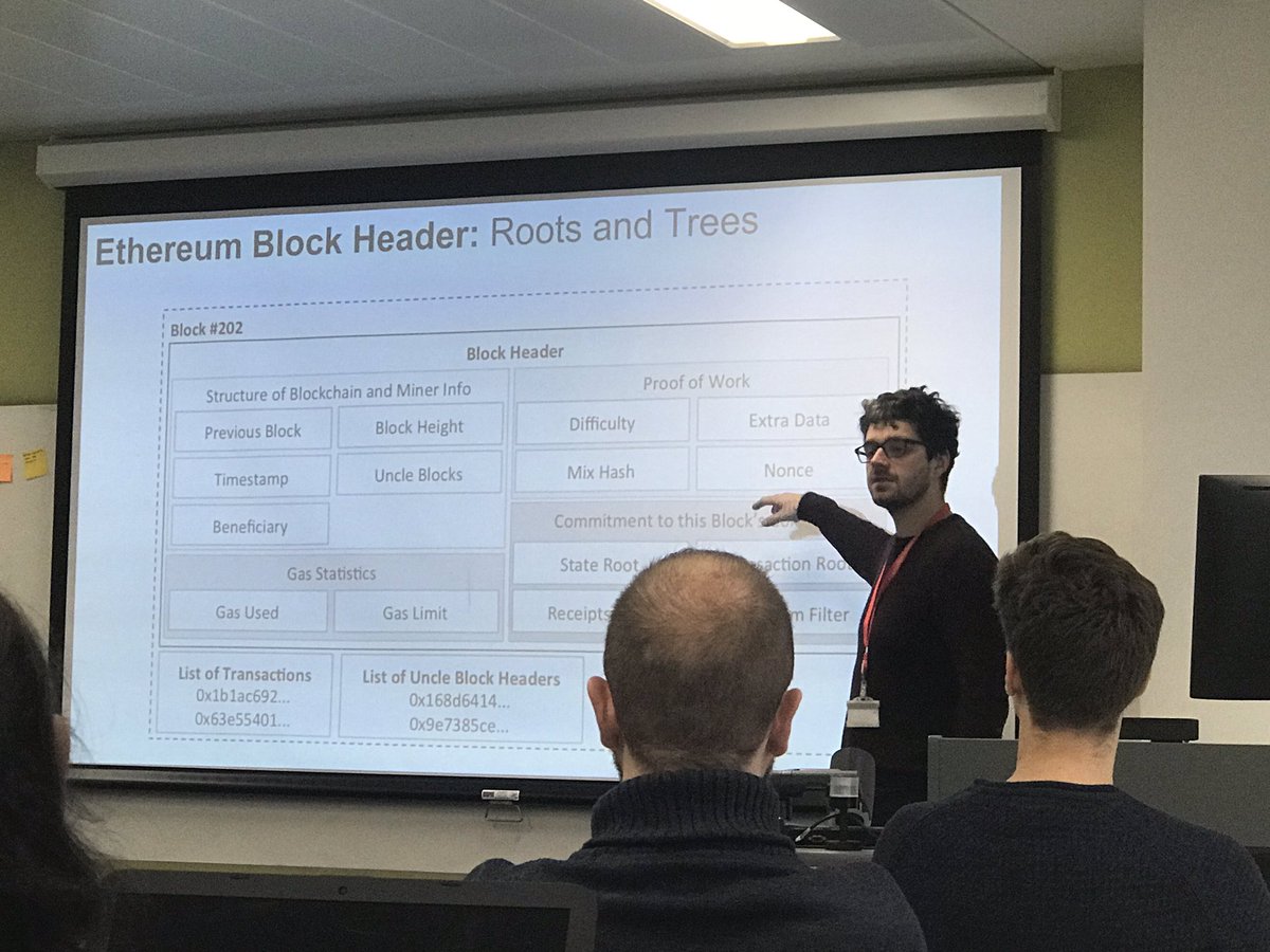 gettotheblockc1's tweet image. Patrick McCorry from KCL deep diving into Ethereum. #gettotheblockchain #workonblockchain #ethereum #EVM #blockchaintechnology #blockchain