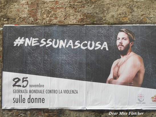 Oggi e sempre #nessunascusa #25novembre #Genova