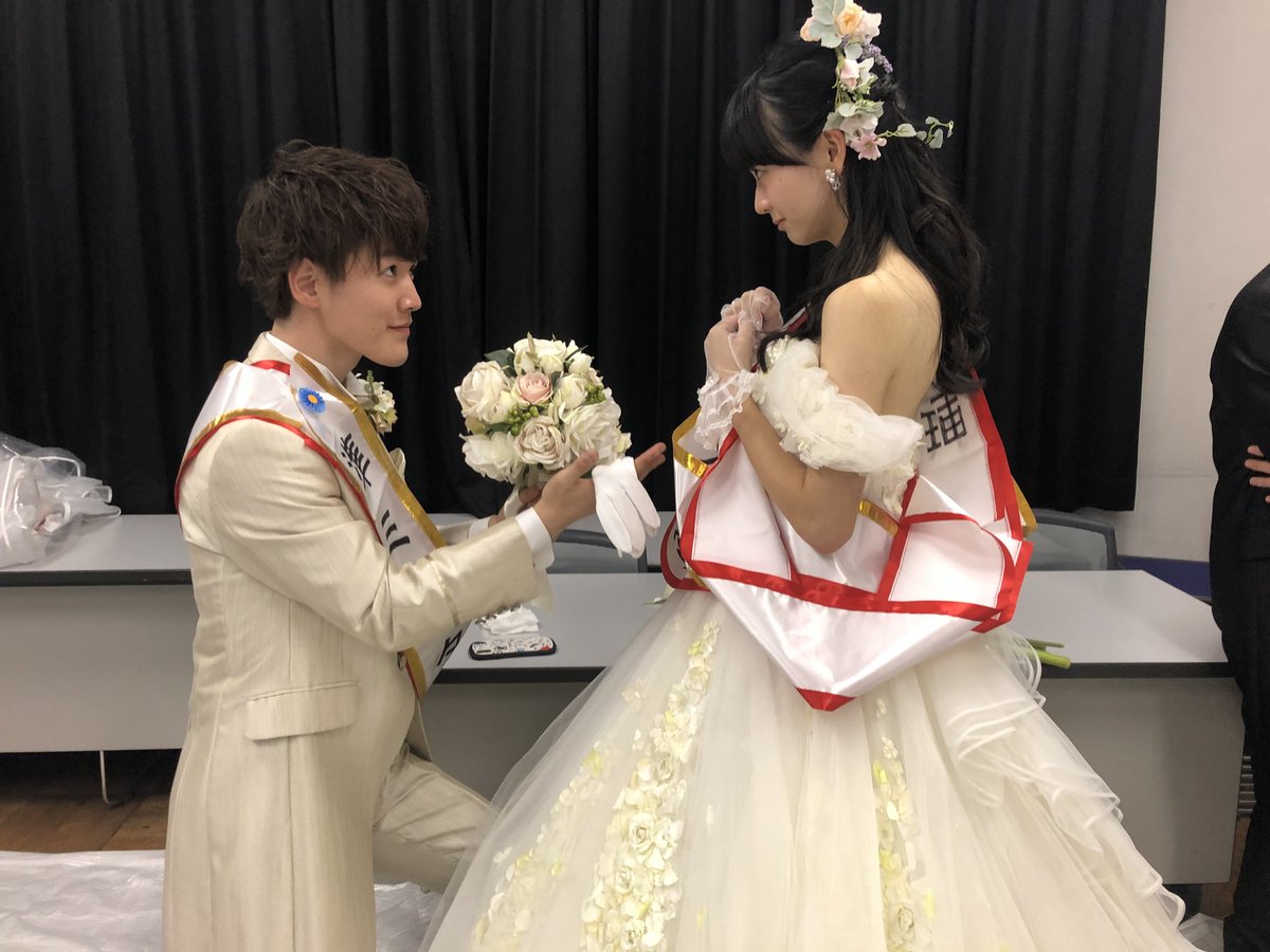 yojironinomiya's tweet photo. ミスター東大2018、準グランプリをいただきました。

応援してくれた皆様、家族、友人、ファイナリストのみんな、そして一緒に頑張ってくれたペアのにちこ、ありがとう。
お姫様のグランプリで泣くかと思いました。

5ヶ月の夢が終わりました。
これからも楽しみましょう。 https://t.co/ocH5vfUT15