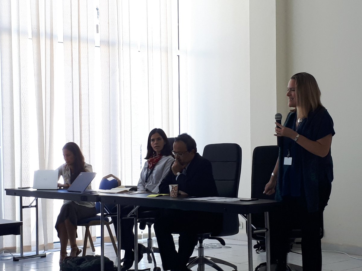 BlgInitiative's tweet photo. Our official side event has begun for #COP14 with introductory remarks from @intsustainlaw leader, Marie-Claire Cordonnier Segger. Come join us to follow up conversations from #BLGD18 and discuss themes and challenges to biodiversity law and governance! https://t.co/KPbm19sh4M