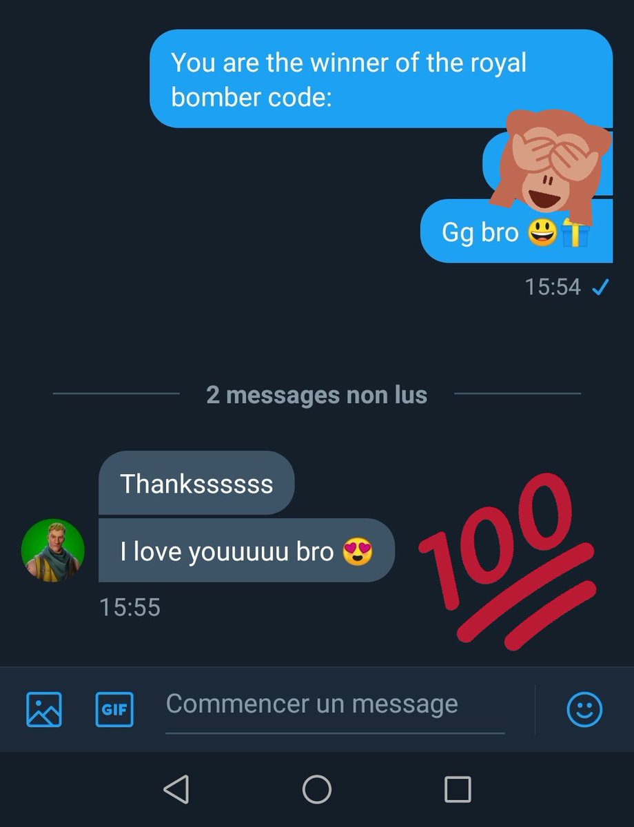 GivesSolary's tweet photo. The winner royal bomber code 🎁 https://t.co/Zd4bd54Ar8