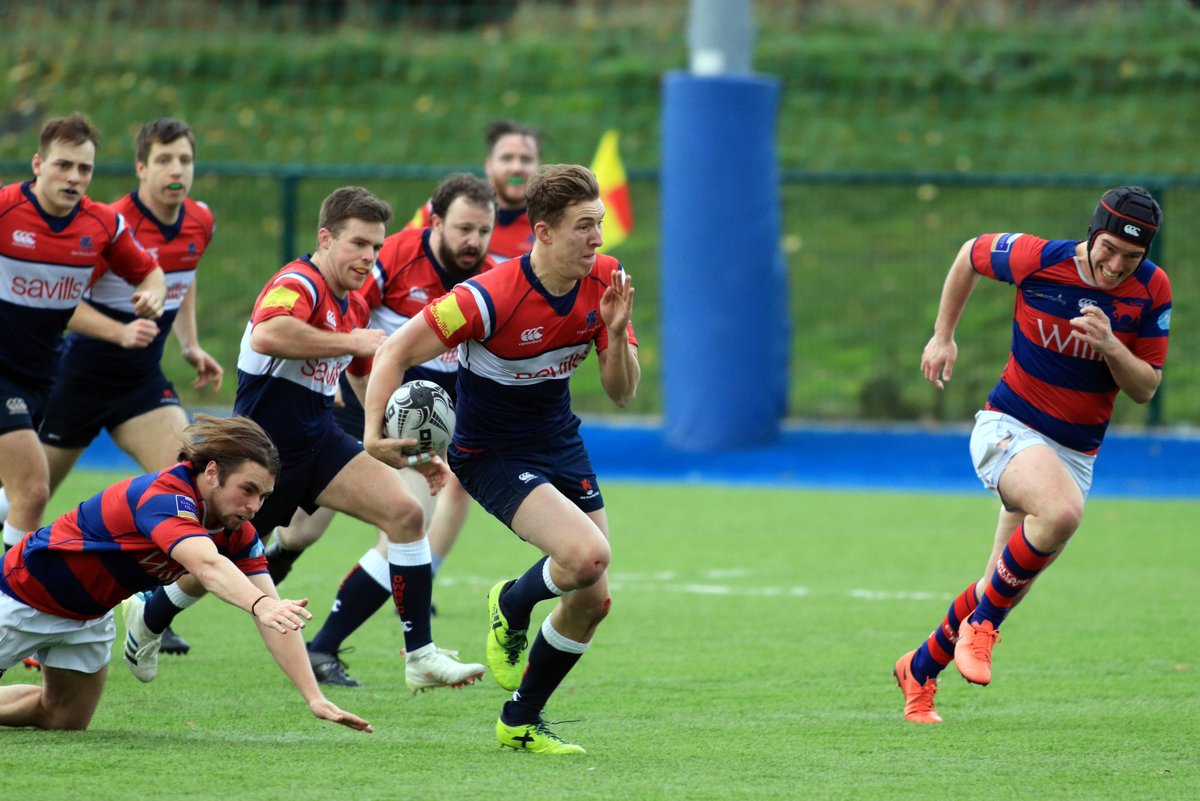 OldWesleyRFC's tweet photo. some great photos by @DeryckV from the 5ths win over @ClontarfRugby https://t.co/sApjqteATi