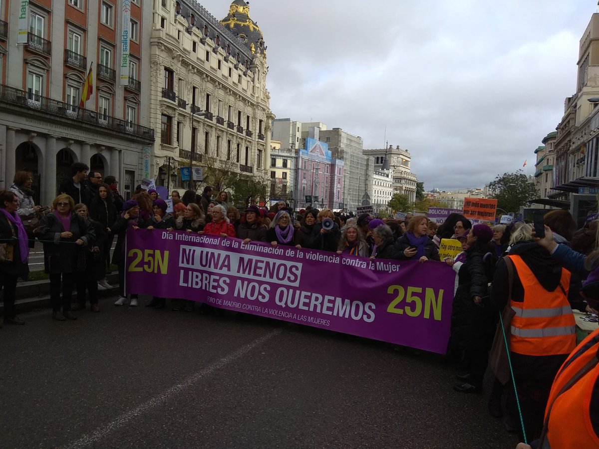 Madrid será la tumba del machismo. #LibresNosQueremos