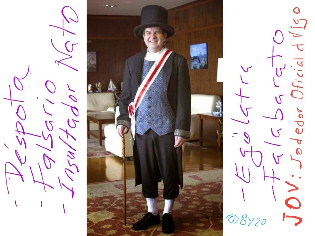 JASP_43's tweet photo. #Caballero #AlcaldeVigo #VGO #ZardVigo #JOV
8Y25d/8X17: #JOV = ¡#JODEDOR Oficial d #Vigo!

o él es el Prota, o..
#AMV; ÁrMetVG/Transp; Presi
#APV/Puerto
#Balaídos/#Mouriño
#BiblioNal
#CampusFP
#Celta/#Mos
#Cíes/#Illas
#CVello/#Xunta
#Eirás
#PXOM
#Vitrasa/#Pass 
...
#PobreVGO!
🐱 https://t.co/FU4sGIFgI5