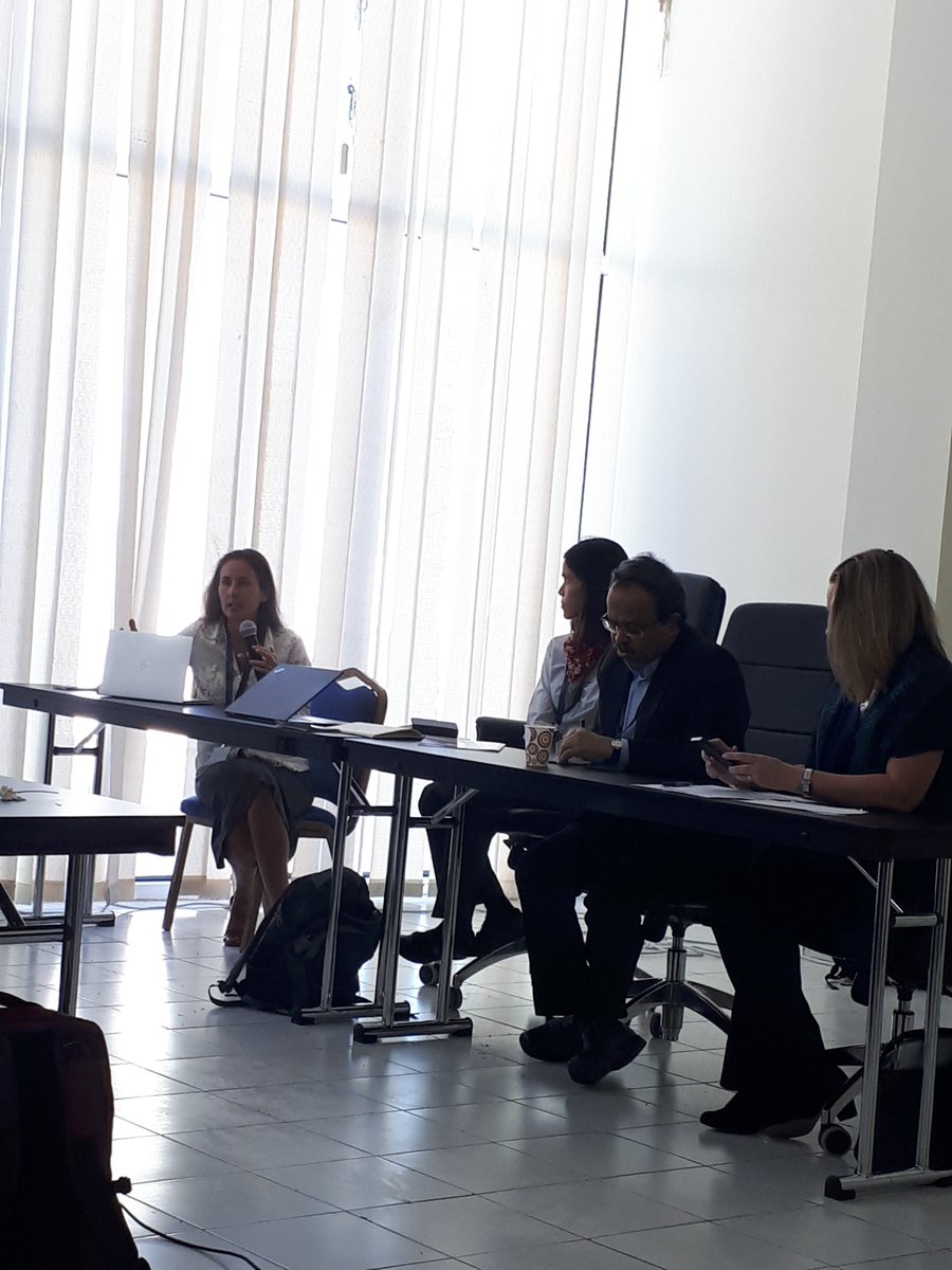 BlgInitiative's tweet photo. PhD student and CEO of Ahous Business Corporation, Tara Atleo, highlighting how the SDGs and First Nations Treaties in Canada can strengthen one another and the importance of indigenous land steward leadership in enhancing biodiversity. #EgyptCOP14 @intsustainlaw @UWaterloo https://t.co/ANr9cziYkC