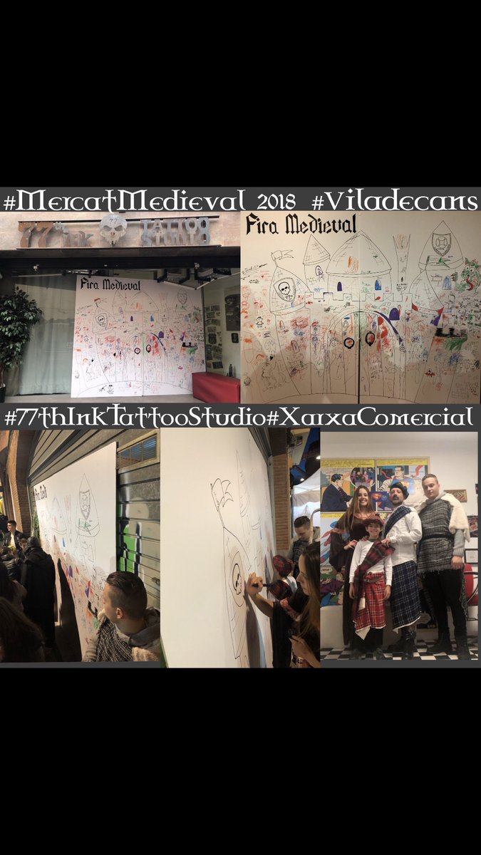 77thInk's tweet photo. Mercat Medieval 2018
Amb @XarxaComercial @Mercatmedieval @77thInk https://t.co/vfoRw0z7m8