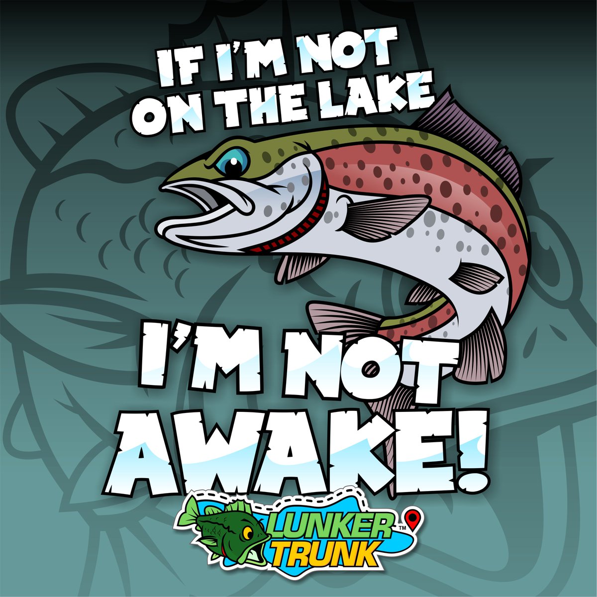 LunkerTrunk's tweet photo. If I'm not on the lake. I'm not awake! #ItsTimeToCatchAFish #fishing #fishingusa #fishingcanada https://t.co/sNnxRNVMOS