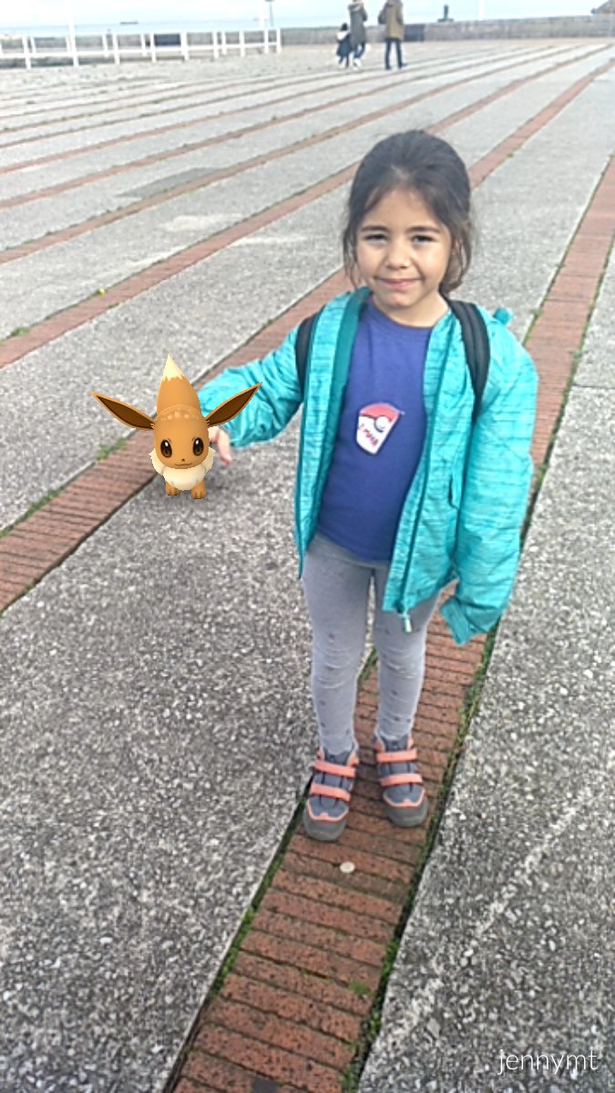 La manada waingunga nos fuimos a conocer la ciudad con nuestros amigos pokemon.