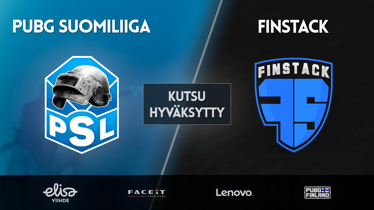 PUBGFinland's tweet photo. PUBG Suomiliigan ensimmäinen kutsujoukkue on nyt julkaistu ! Tervetuloa @FinstackPUBG tammikuussa pelaamaan kanssamme 🎮

Lue Finstackin Jere @Jerpsi Salmelan haastattelu osoitteesta https://t.co/1mT9LEHih9

#esportsfi #pubgfinland #psl https://t.co/FN5UANJhEs